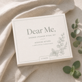 Dear Me, MORNING RETURN Eucalyptus Mint shower steamer gift set in ivory packaging